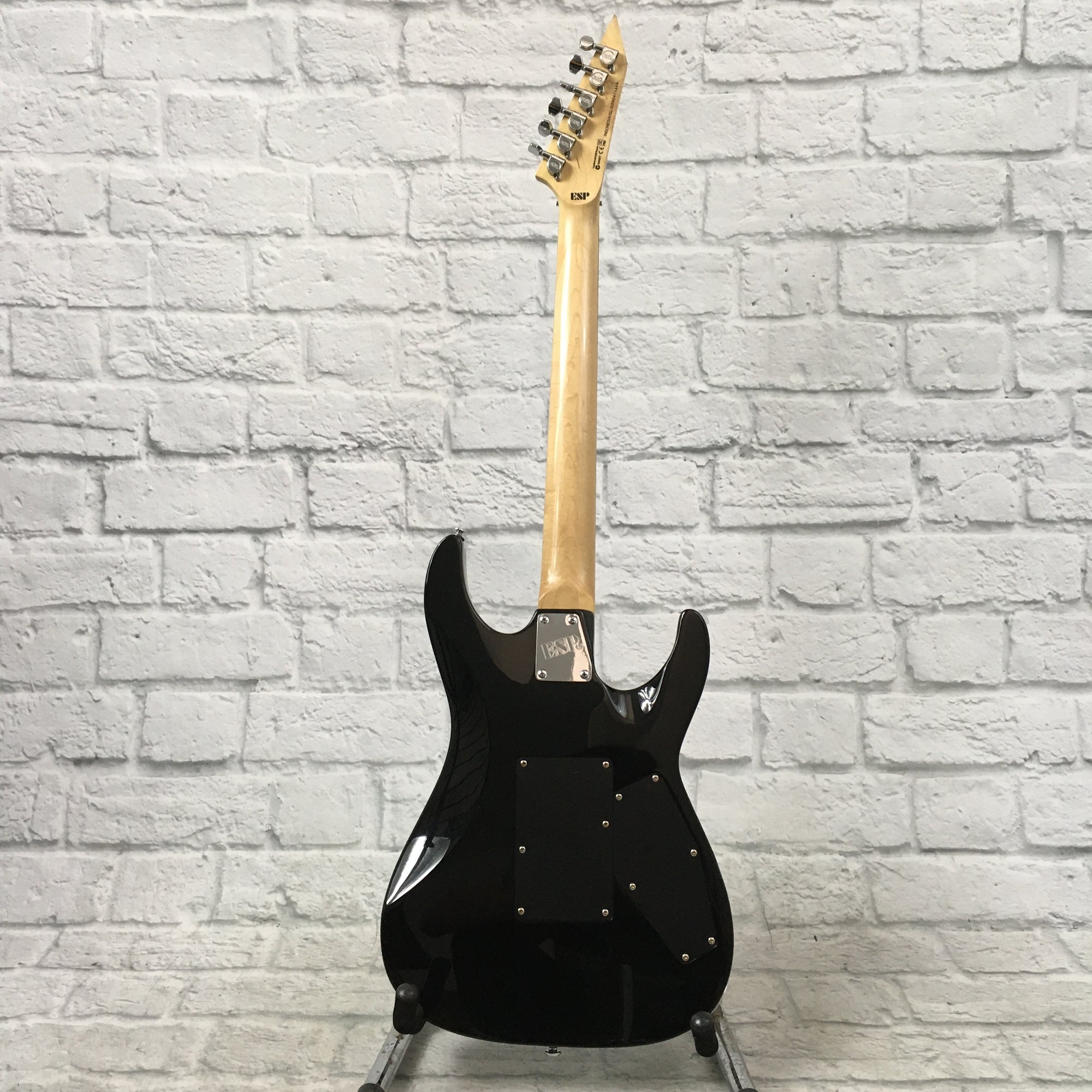 LTD MH-50　ESPレフティー　フロイドローズ LTD ESP Lefty MH50 Floyd Rose Electric Guitar (Black