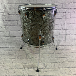 Kawai and Sons Black Diamond Pearl Floor Tom 16