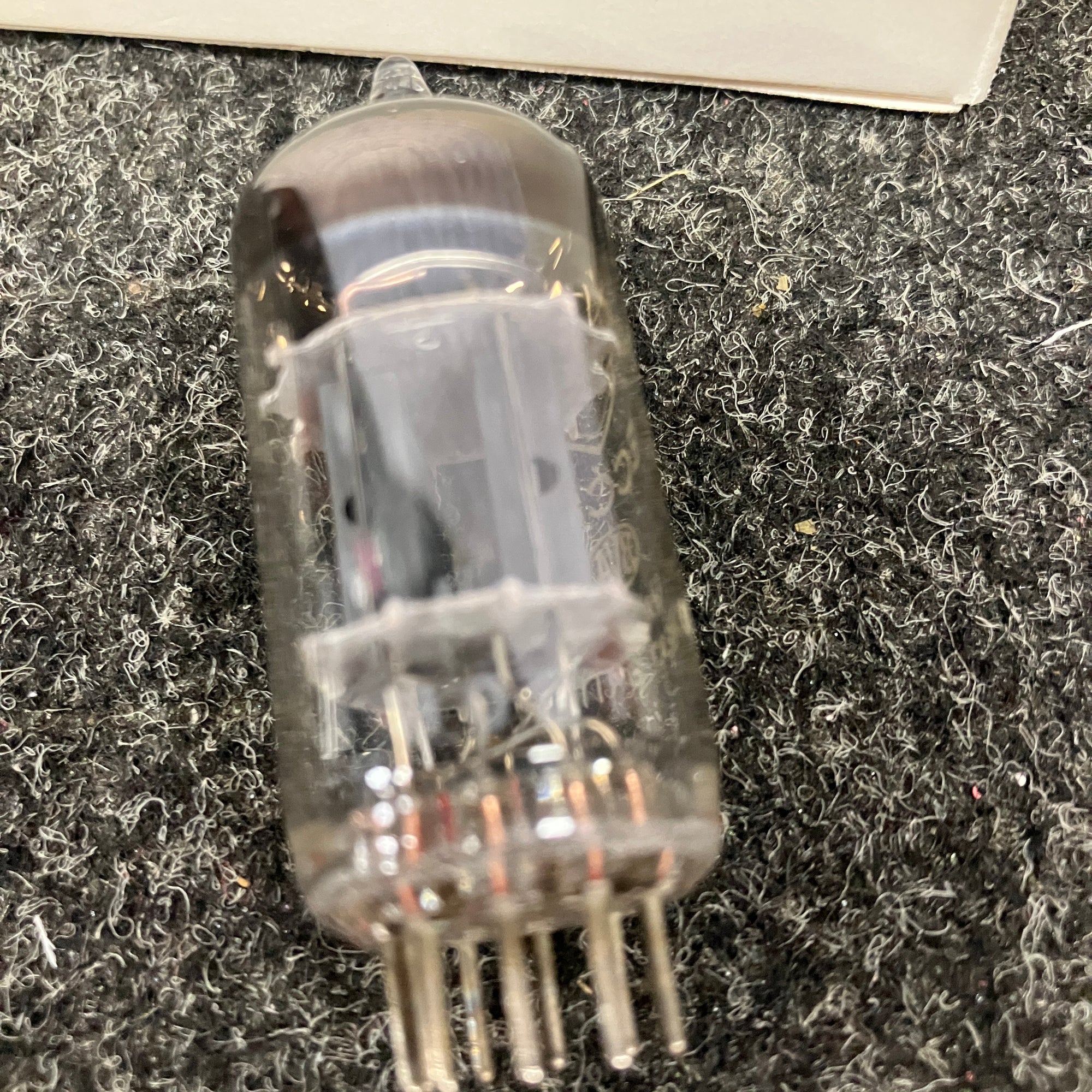 Mullard Vintage 1960s  ECC83 12AX7 BVA White Preamp Tube