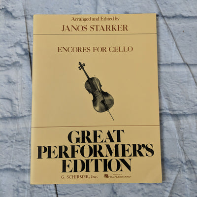 Encores Violoncello And Piano Book Only