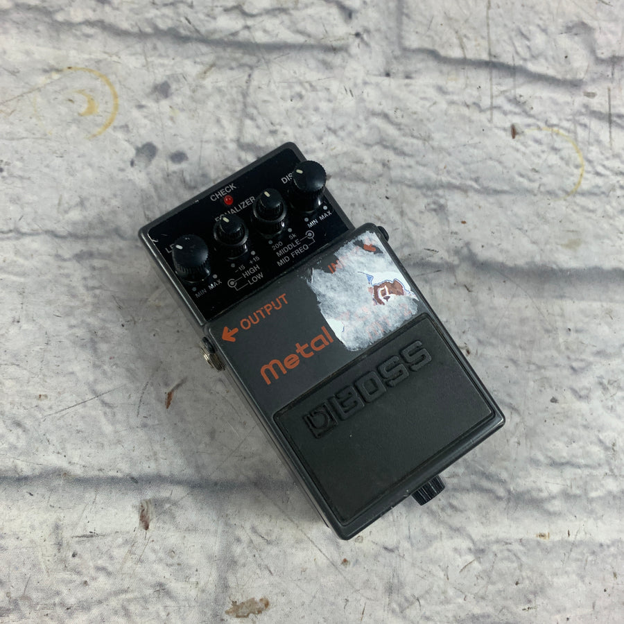 Boss Metal Zone Distortion Pedal