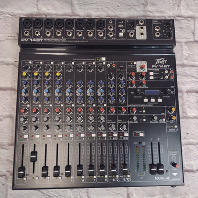 Peavey 14BT Mixer with Bluetooth and Effects