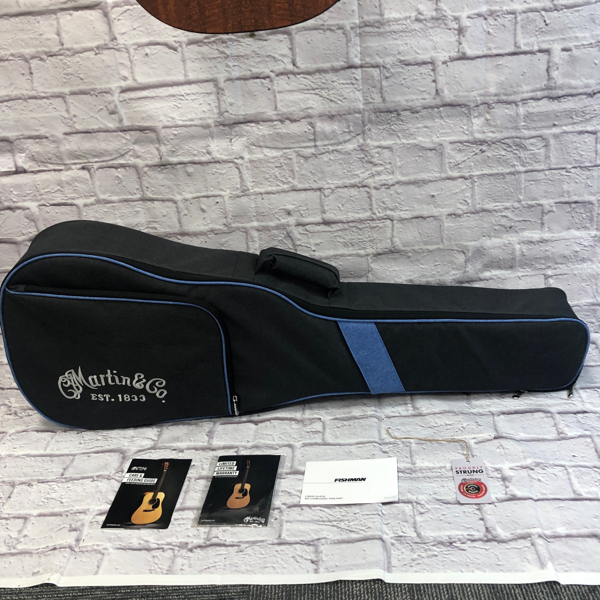 Martin 0-X1E Concert Acoustic Guitar with Padded Bag
