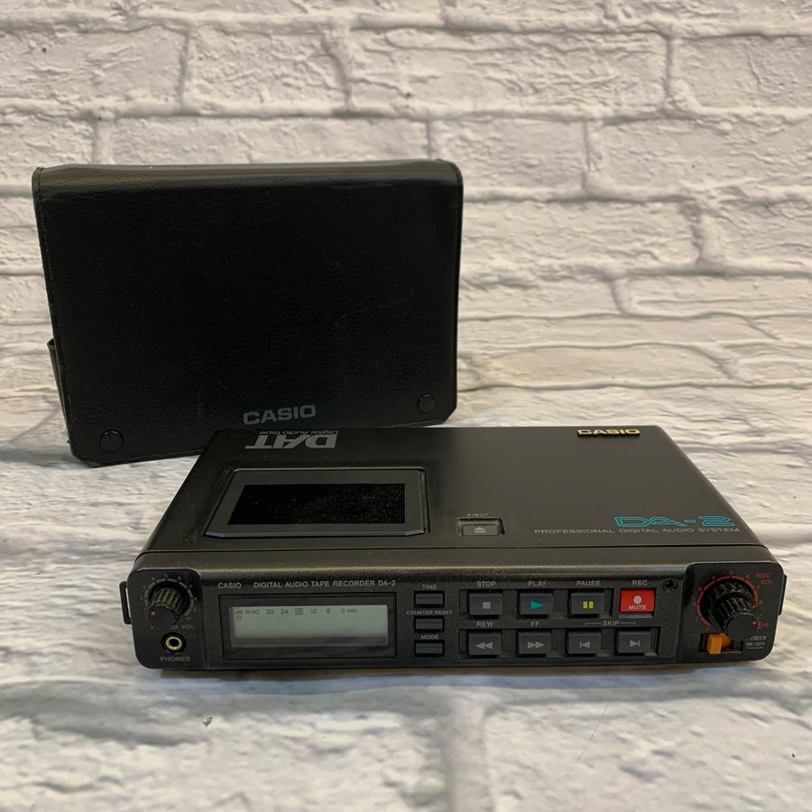 Casio Portable Digital Audio Tape Recorder DA-2