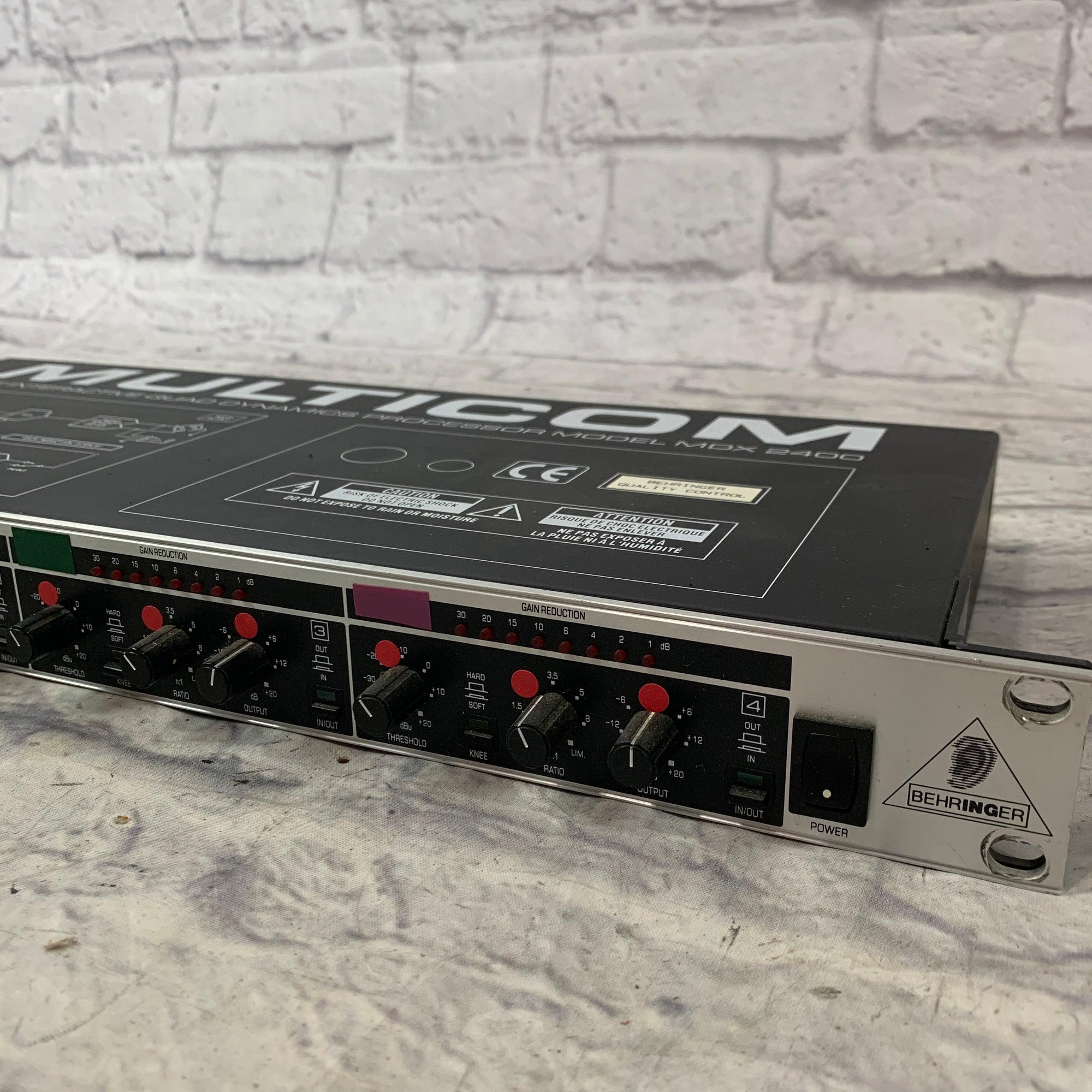 Behringer Multicom Pro-XL MDX4600 Dynamics Processor