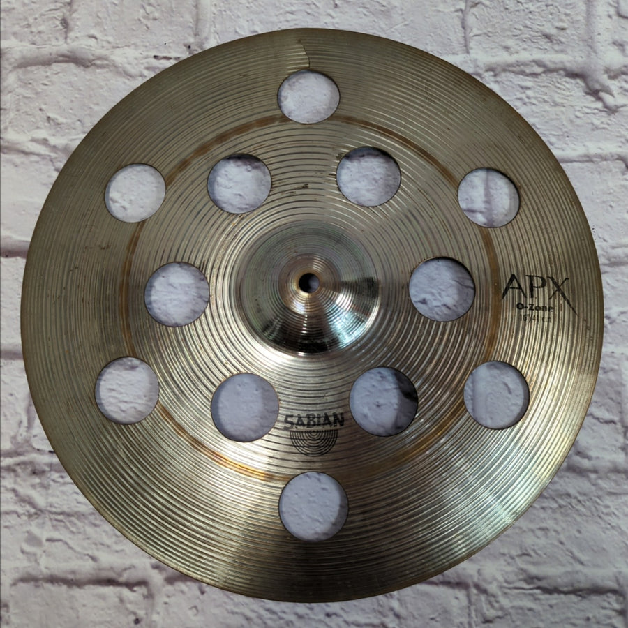 Sabian APX O-Zone "16 Crash Cymbal CRACKED