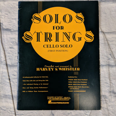 Solos for Strings Cello Solo (first position) Book