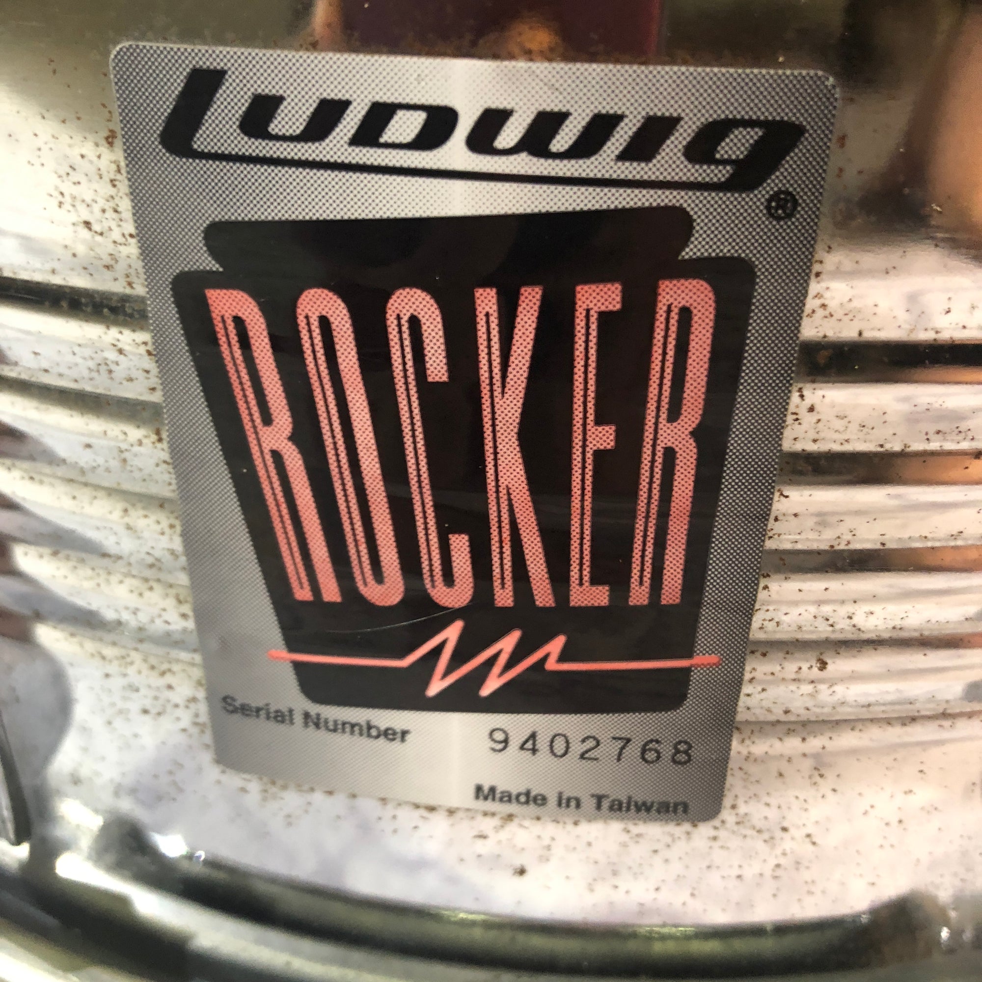 Ludwig Rocker 14 x 6.5 Chrome Snare Drum