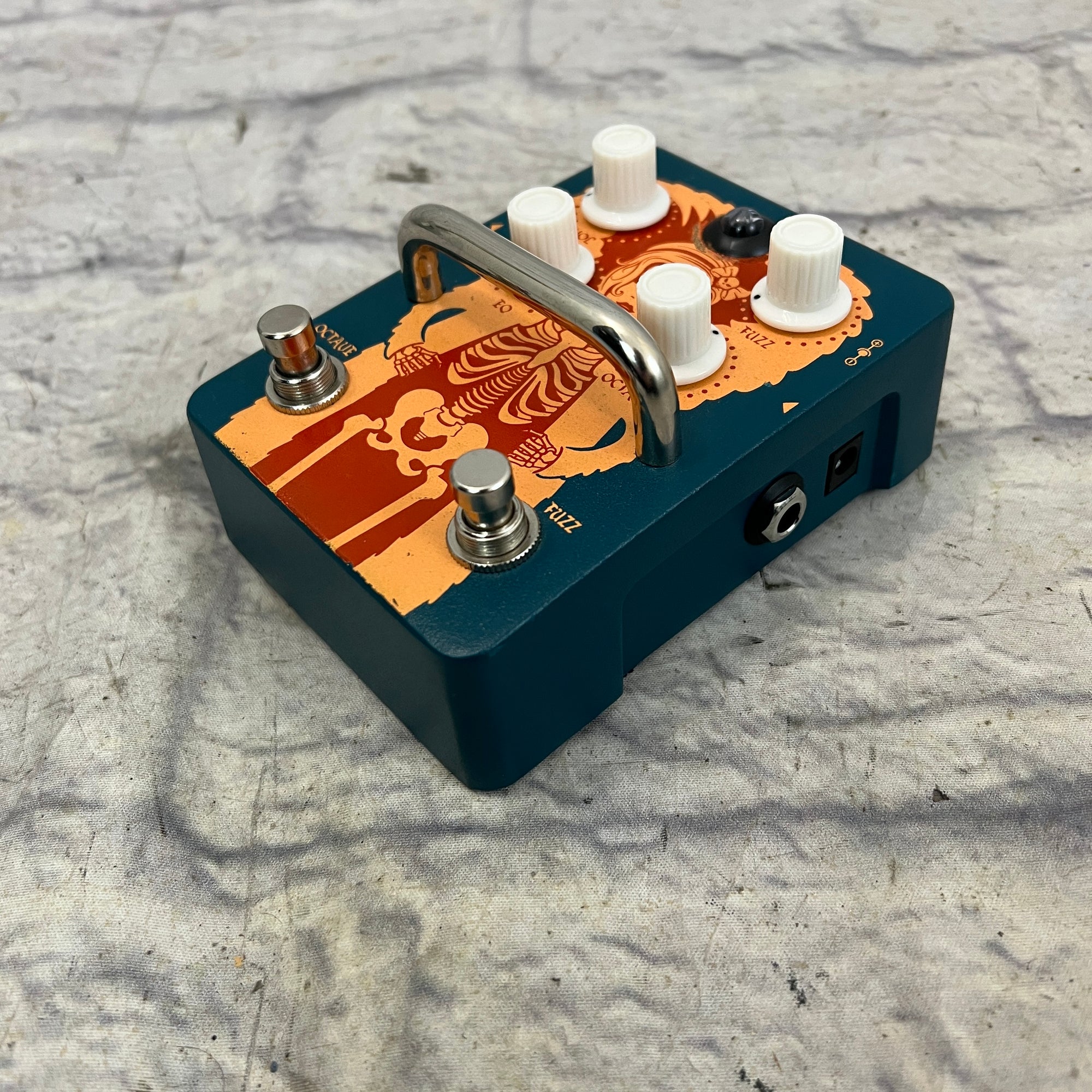 Orange Pedals Fur Coat Fuzz Pedal