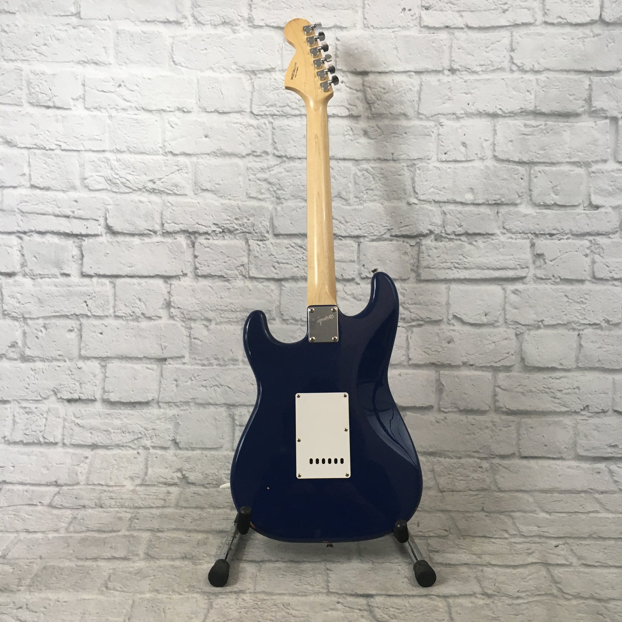 ギター Squier Affinity Stratocaster large head Squier Affinity Stratocaster Large Headstock (Dark Blue