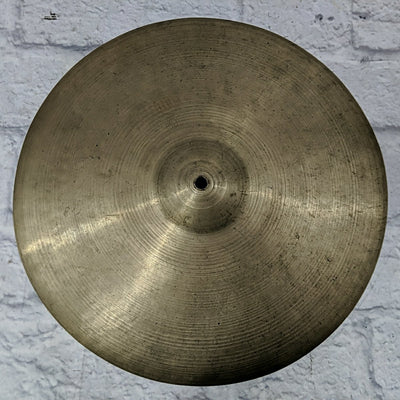 Vintage Zildjian Avedis  15" 15 Inch 1950s 1960s Crash Cymbal