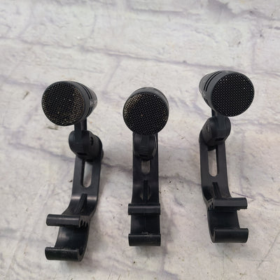 3 Sennheiser e604 Cardioid Dynamic Drum MicrophoneS