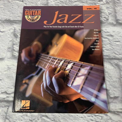 Hal Leonard Jazz Vol 16 Play Along Book