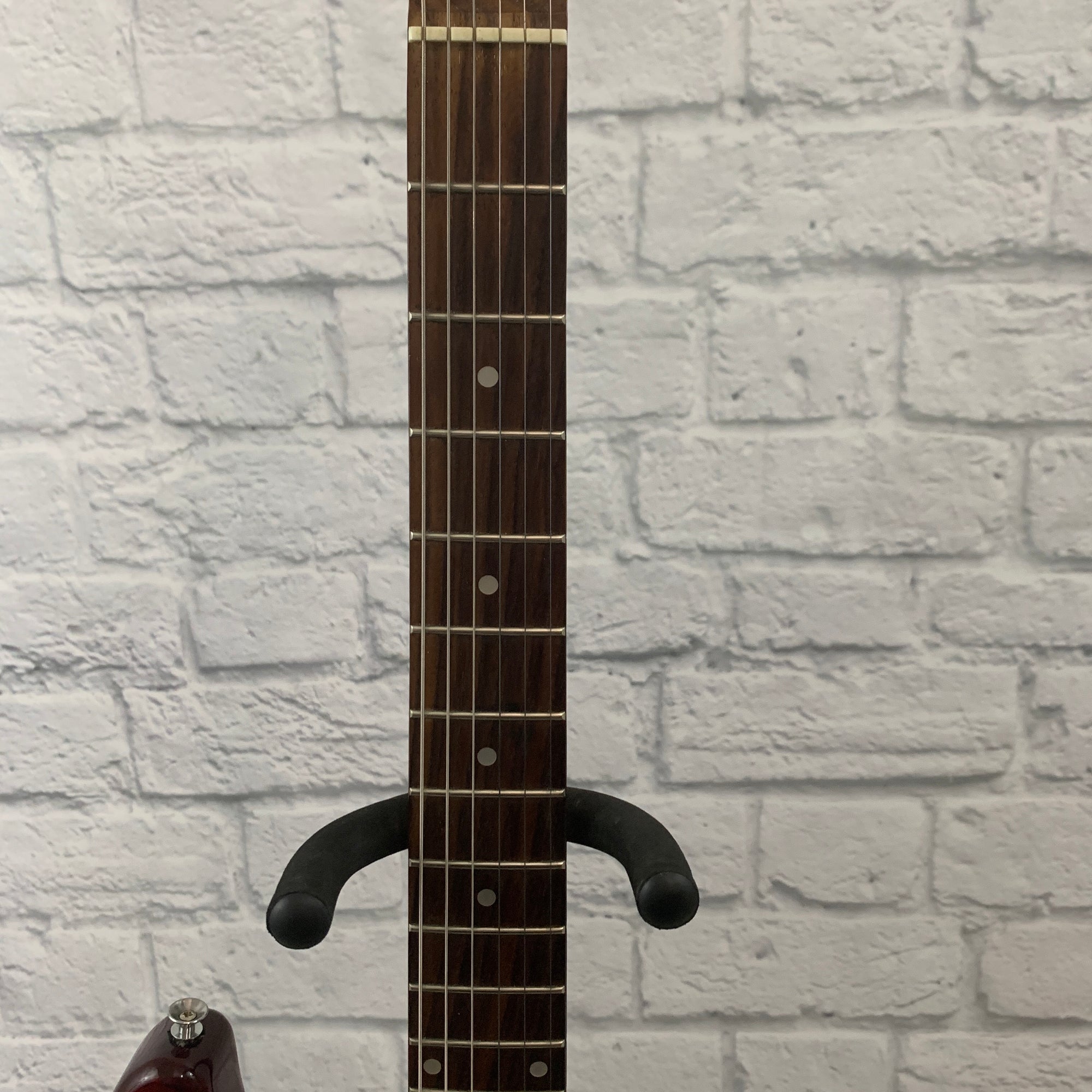 Hamer Slammer HSH Stratocaster Transparent Red