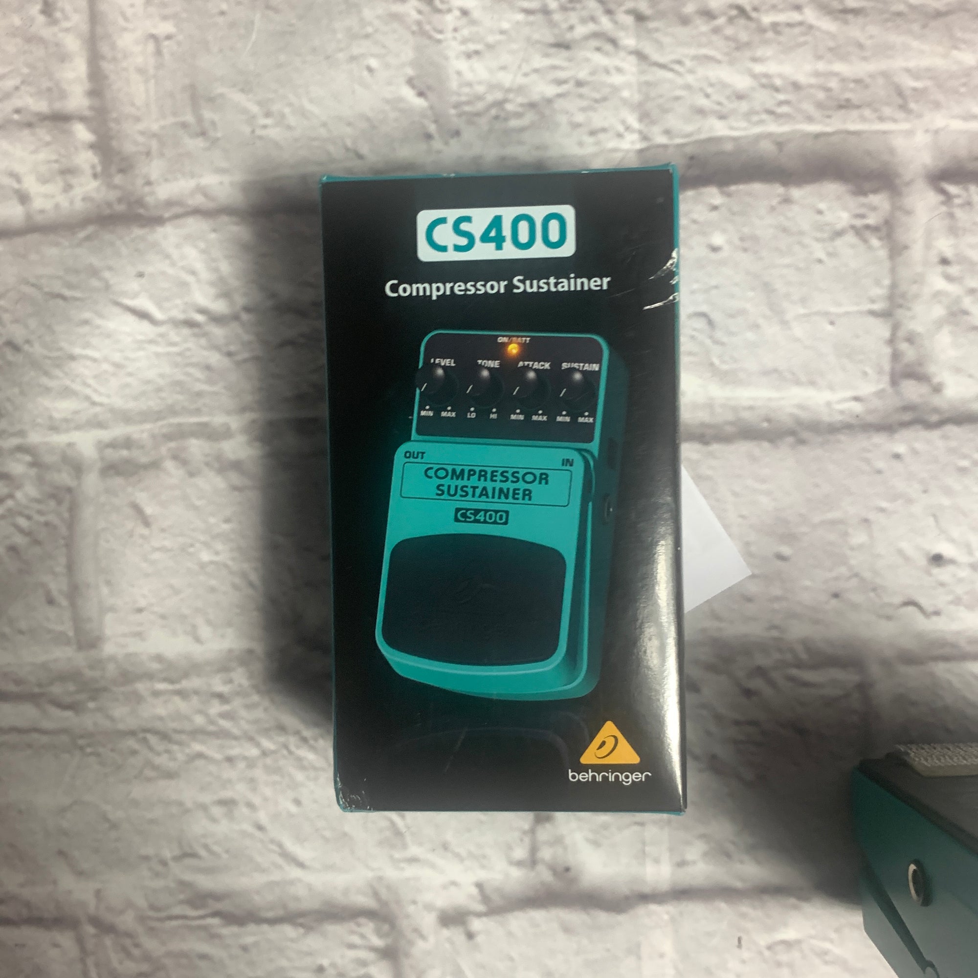 Behringer CS400 Compressor Sustainer Pedal Compression Pedal
