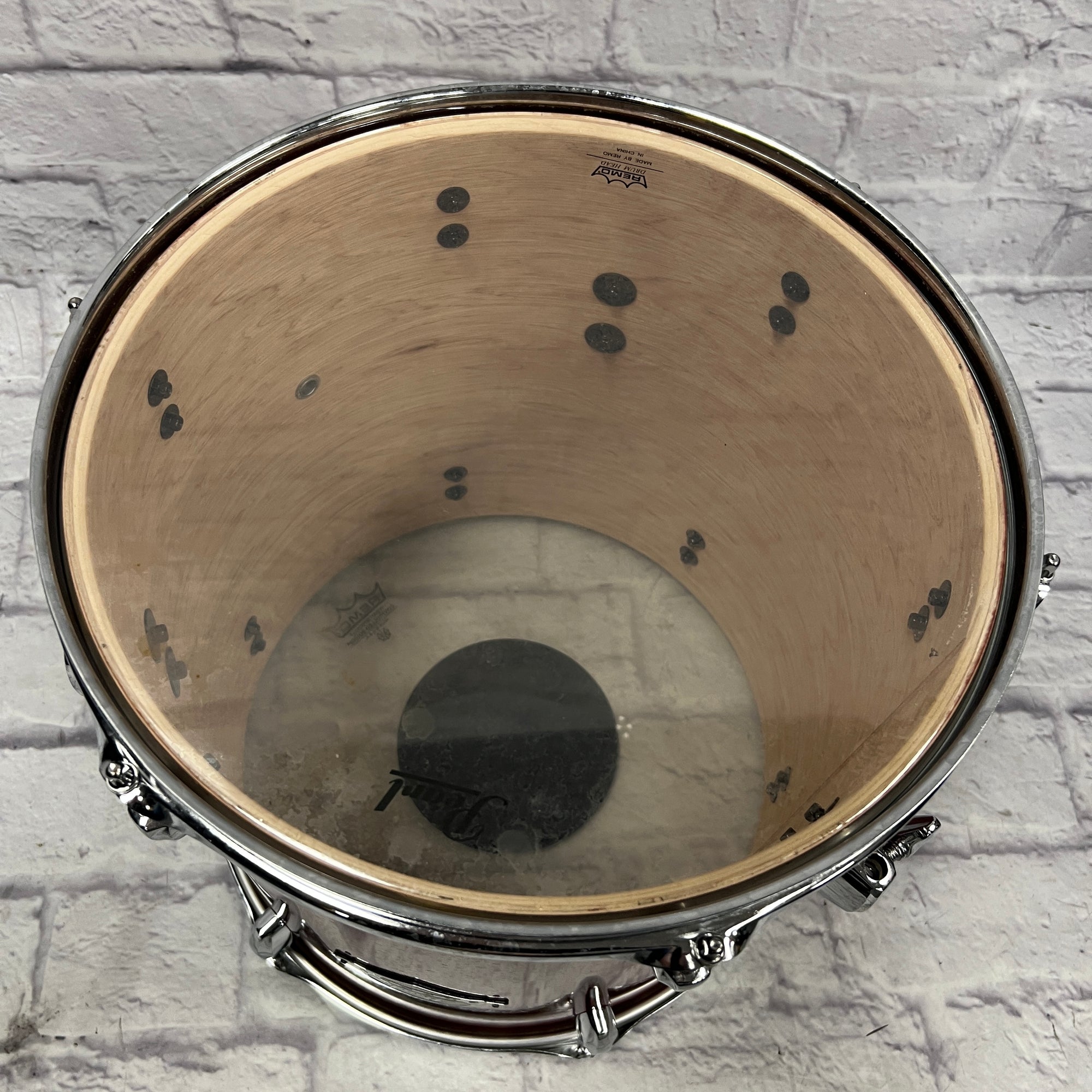 Pearl 14 Export Trans Red Floor Tom 14x14"