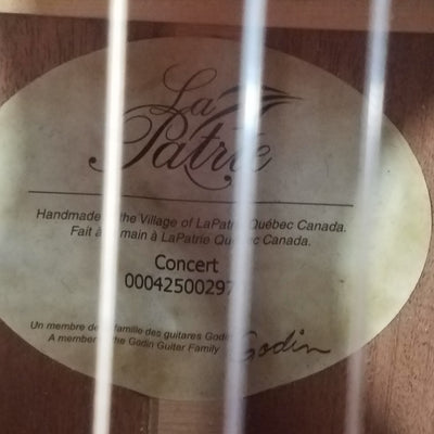 La Patrie By Godin Concert Classical Guitar