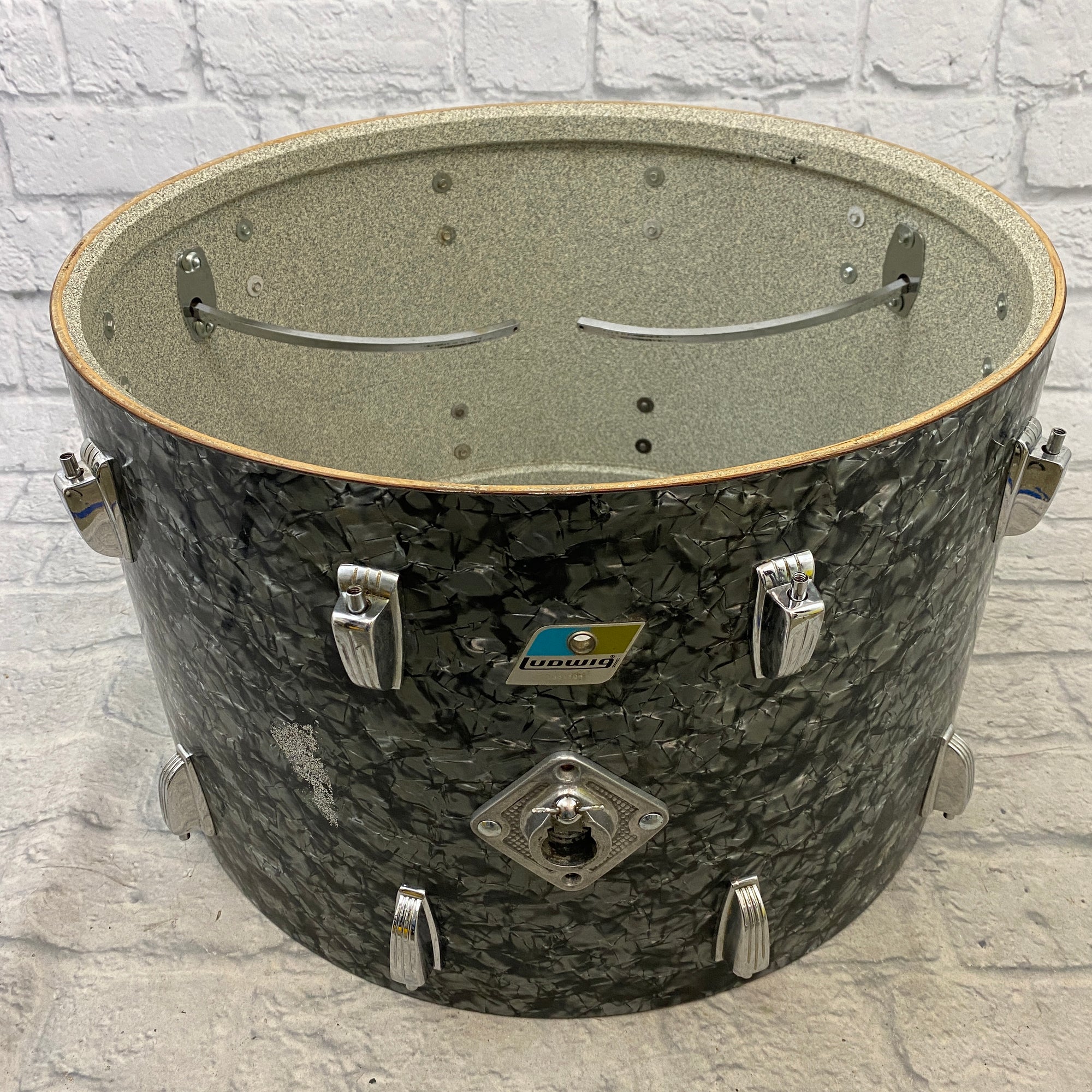 Ludwig 22x14 1972 - Black Diamond Pearl