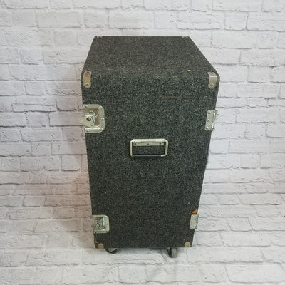 16U Carpeted Rolling Rack Case