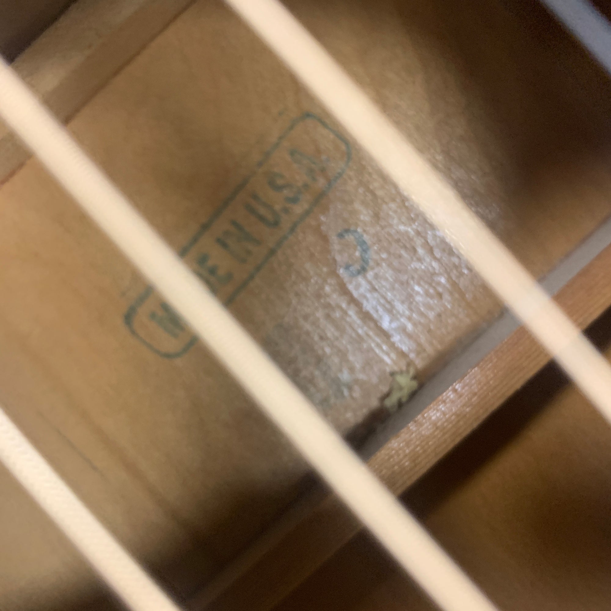 Unknown Vintage Parlor Acoustic Guitar