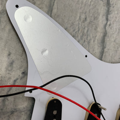 Partially Loaded Strat-Style Pickguard