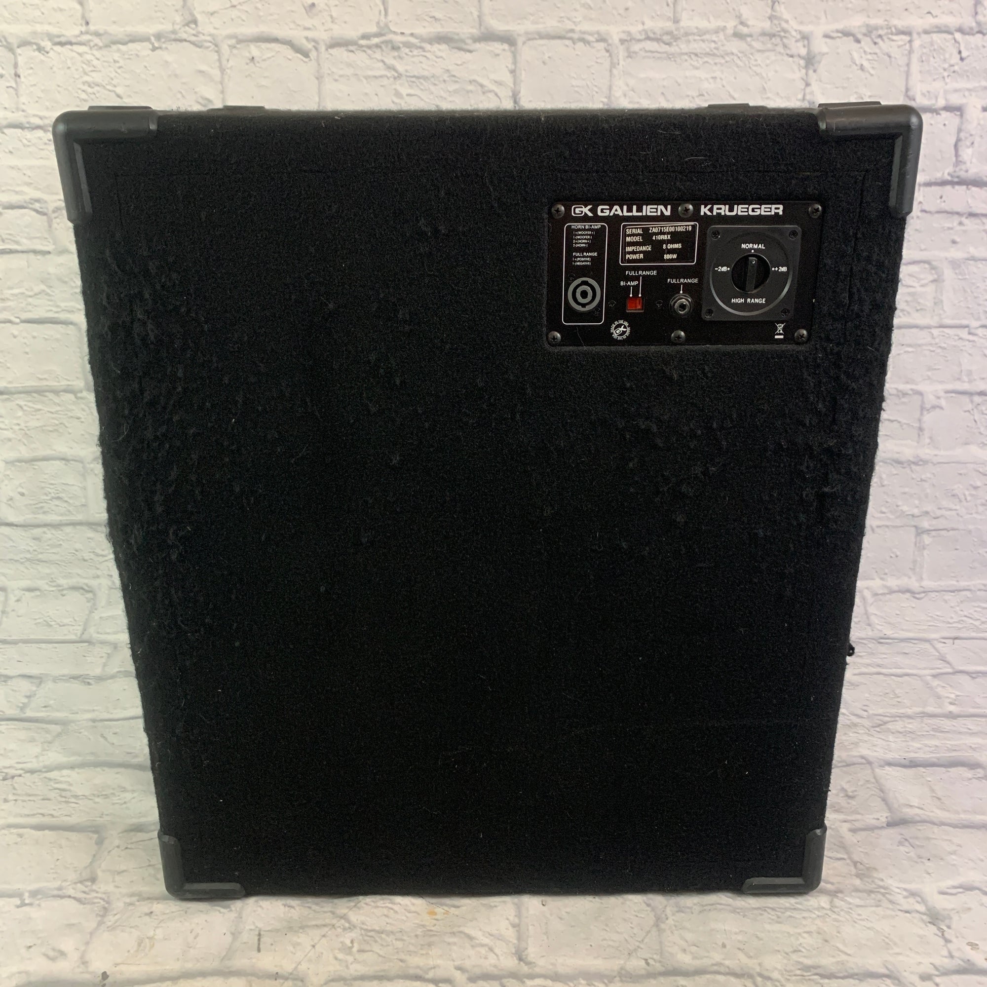 Gallien-Krueger 410 RBX Bass Cabinet - Evolution Music