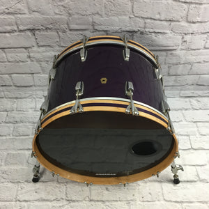 Vintage 1960 - 1963 Ludwig 22x14 Purple Bass Drum