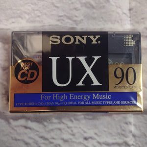 Sony UX Type II 90 Minute High Bias Audio Cassette