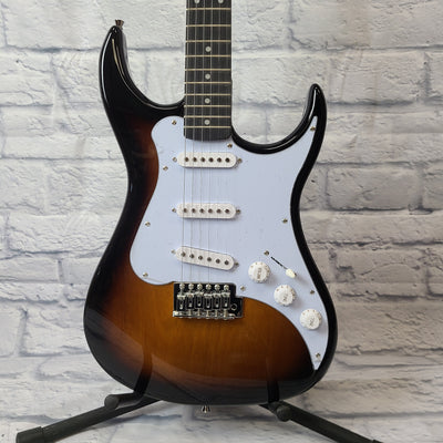 AXL Electric Guitar Double Cutaway Sunburst Electric Guitar