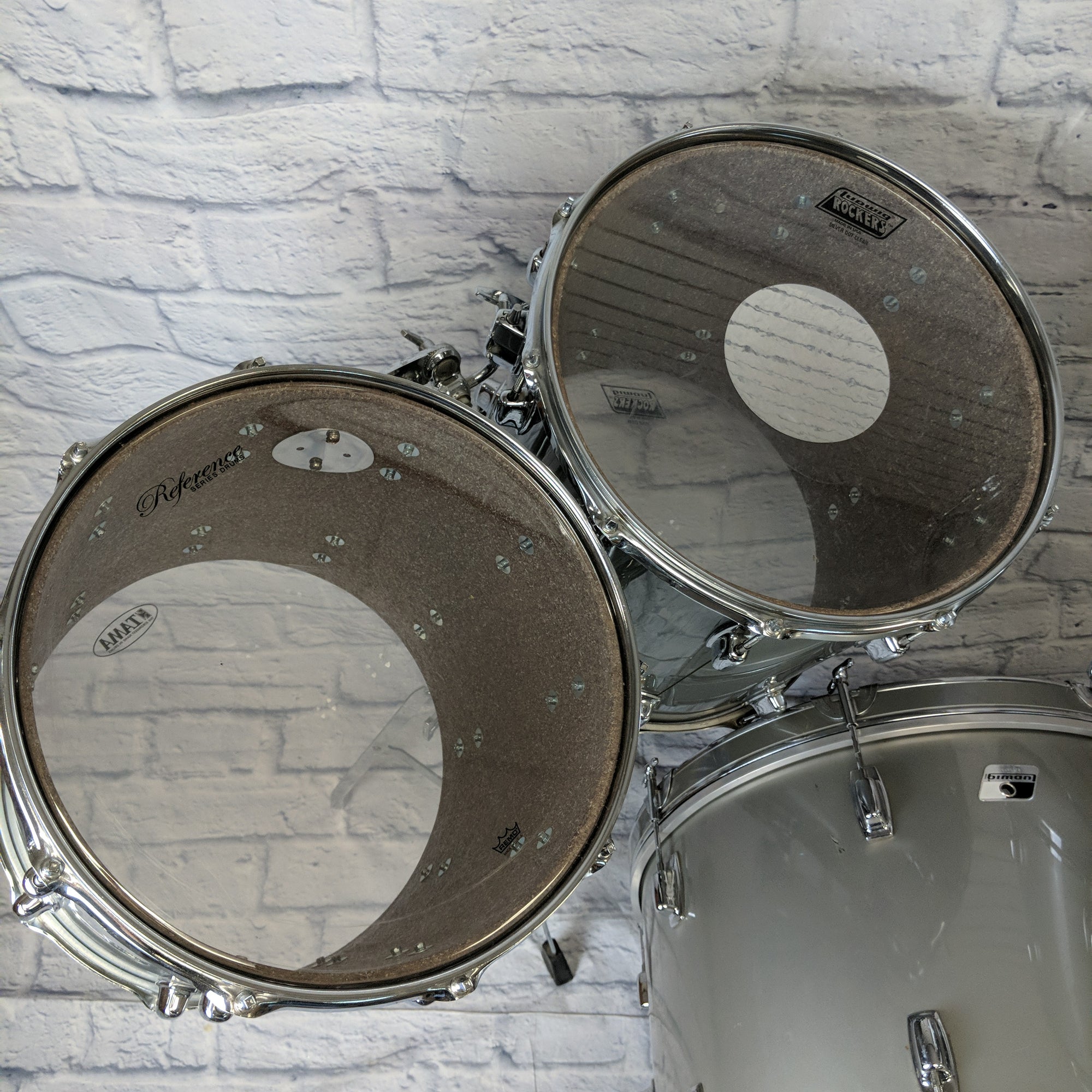 Vintage 80's Ludwig 6 Piece Rocker Kit (22, 16, 15, 14, 13, 12)
