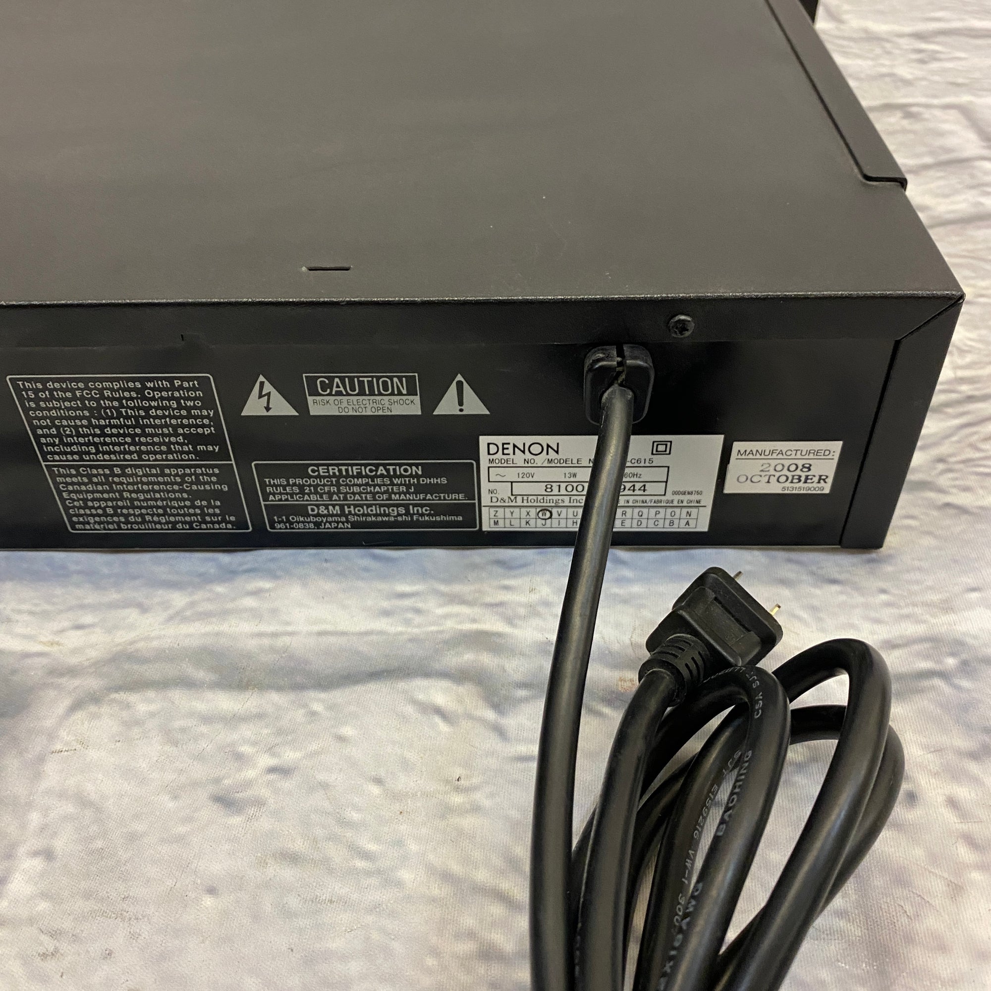 Dennon DN-C615 Rack CD/MP3 Player - Evolution Music