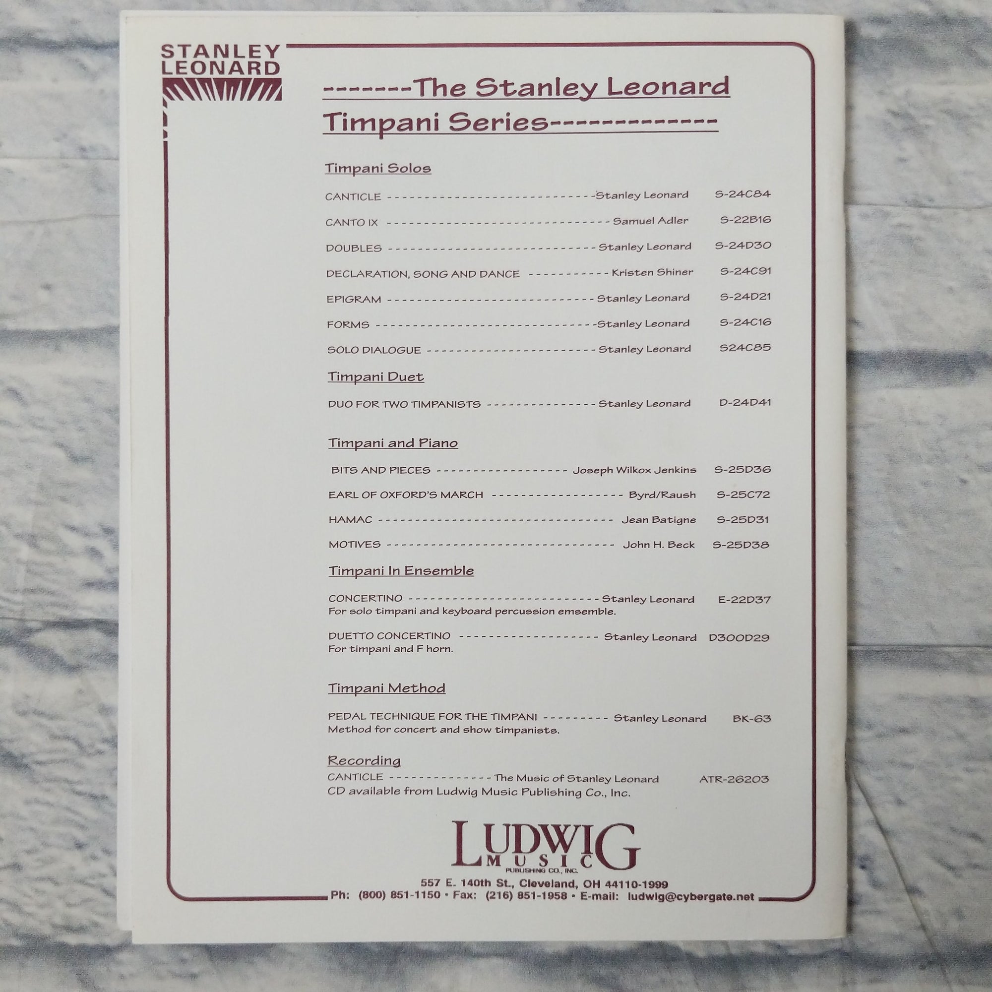 Bits and Pieces Timpani Solo with piano Accompaniment