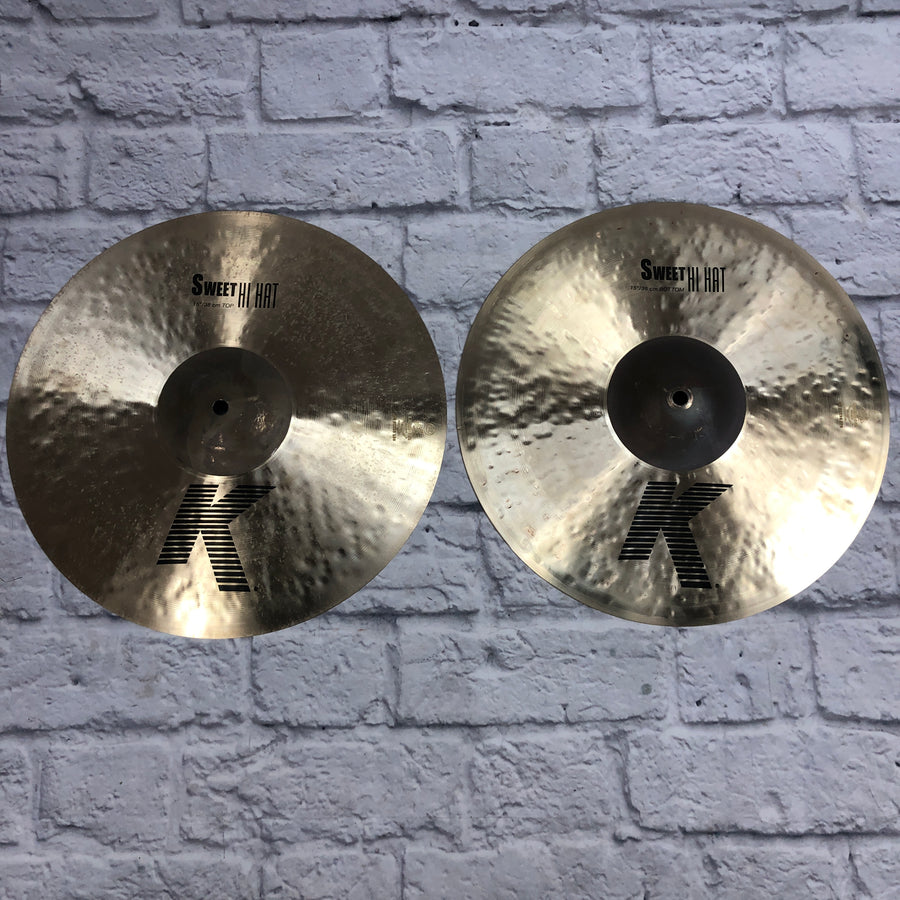 Zildjian 15in K Sweet Hi Hat Cymbal Pair