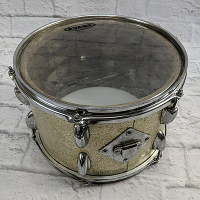Slingerland Vintage 12 Silver Sparkle Tom