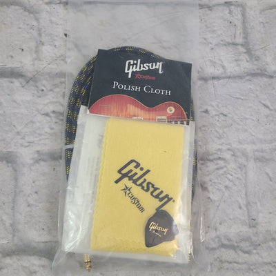 Gibson Custom 1/4" Cable & Cloth Pack