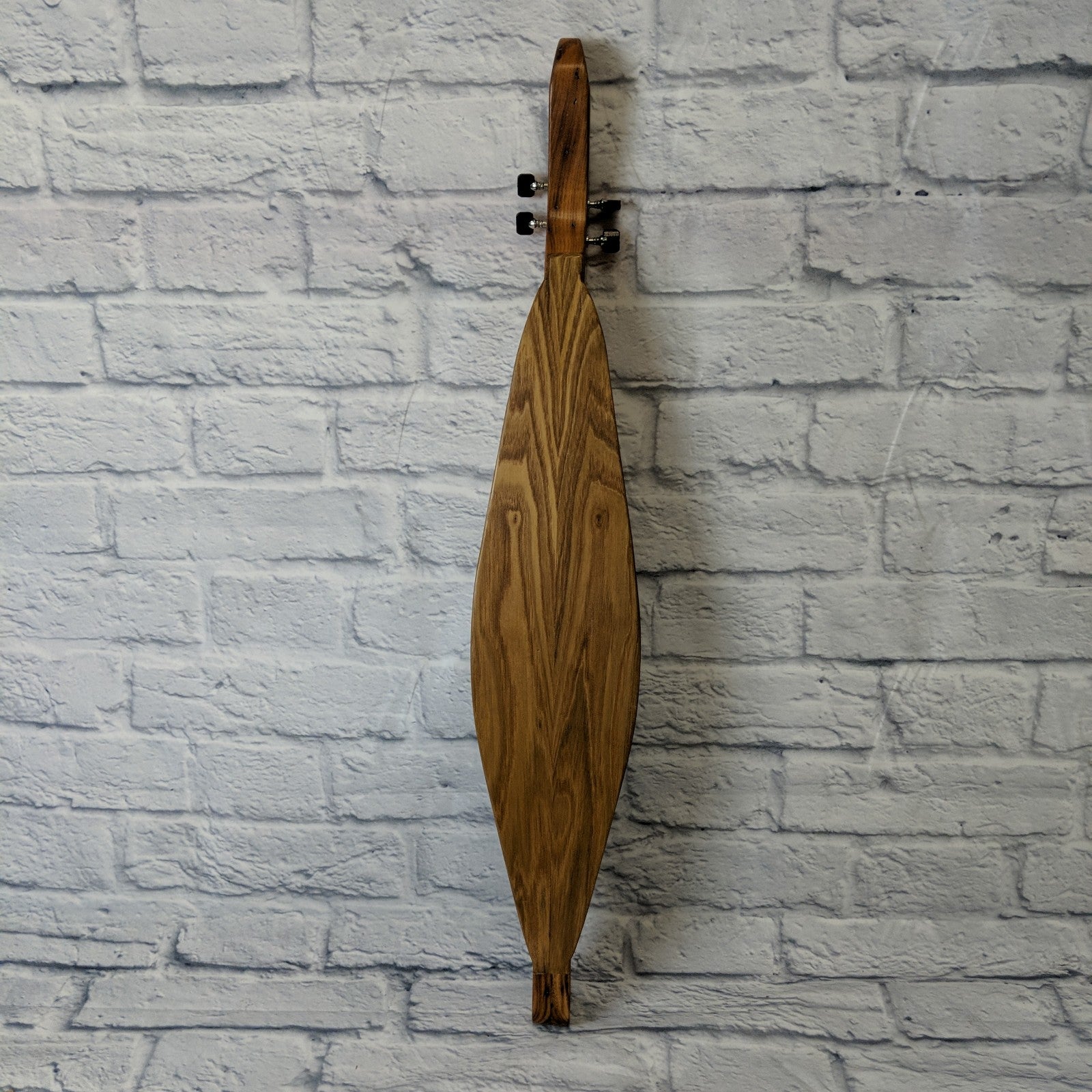 Cabin Creek Teardrop Shaped Appalachian Mountain Dulcimer Handmade from Solid Chestnut Wood