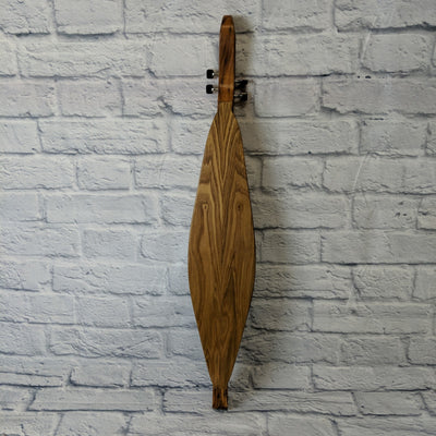 Cabin Creek Teardrop Shaped Appalachian Mountain Dulcimer Handmade from Solid Chestnut Wood