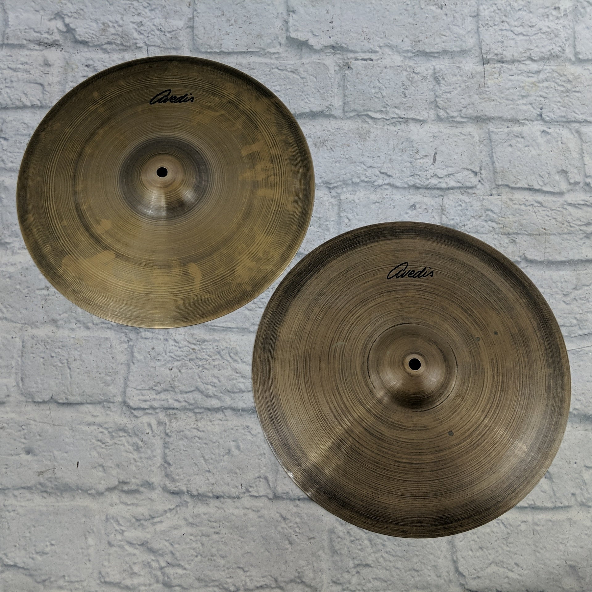 Zildjian AA14HPR 14" A Avedis Hi-Hat Pair Vintage Cymbals