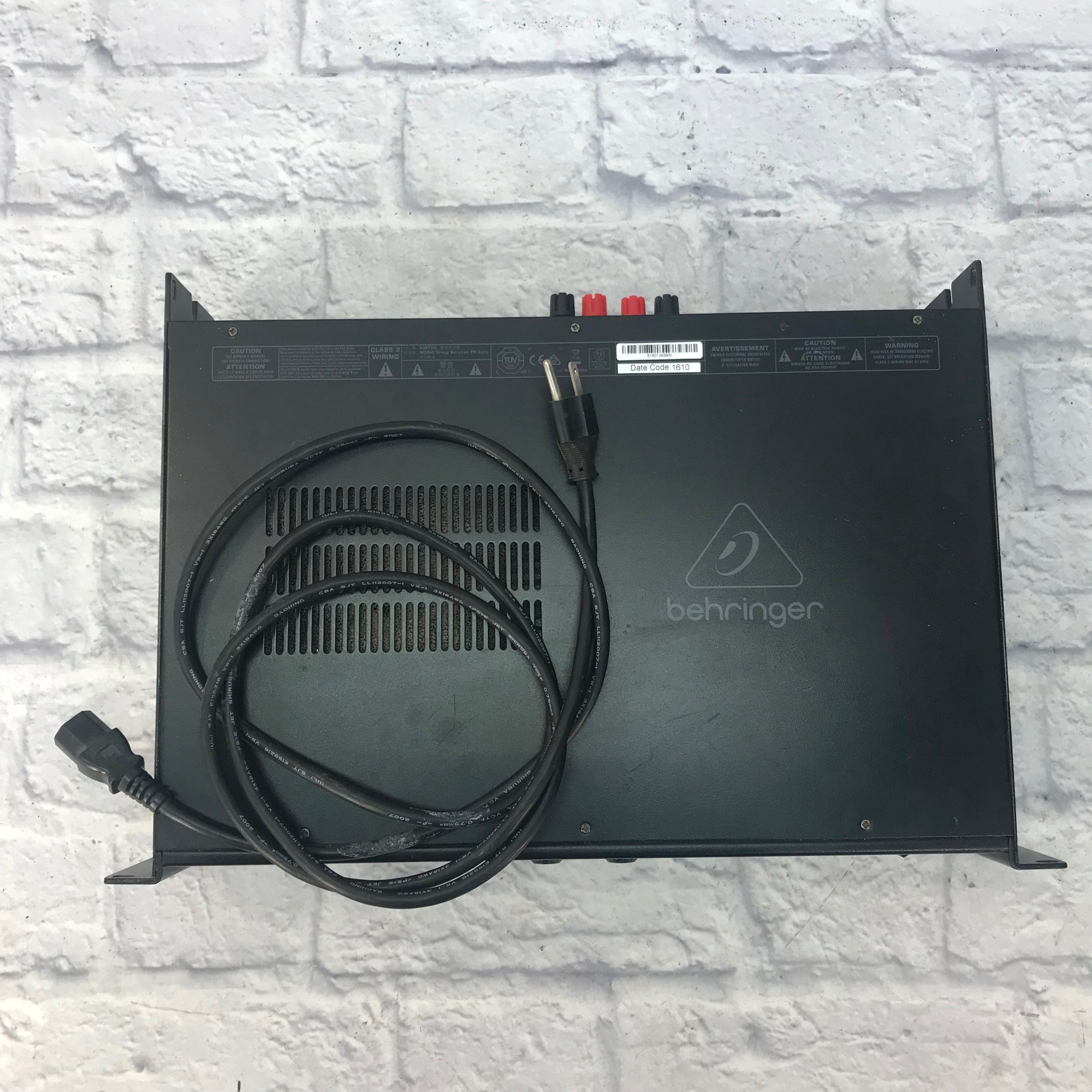 Beheringer KM750 Power Amp