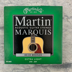 Martin Marquis Extra Light 10-47 Acoustic Bronze Guitar Strings