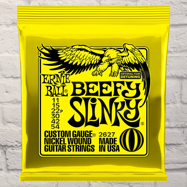 Ernie Ball EB2627 Beefy Slinky Electric Guitar Strings 11 - 54