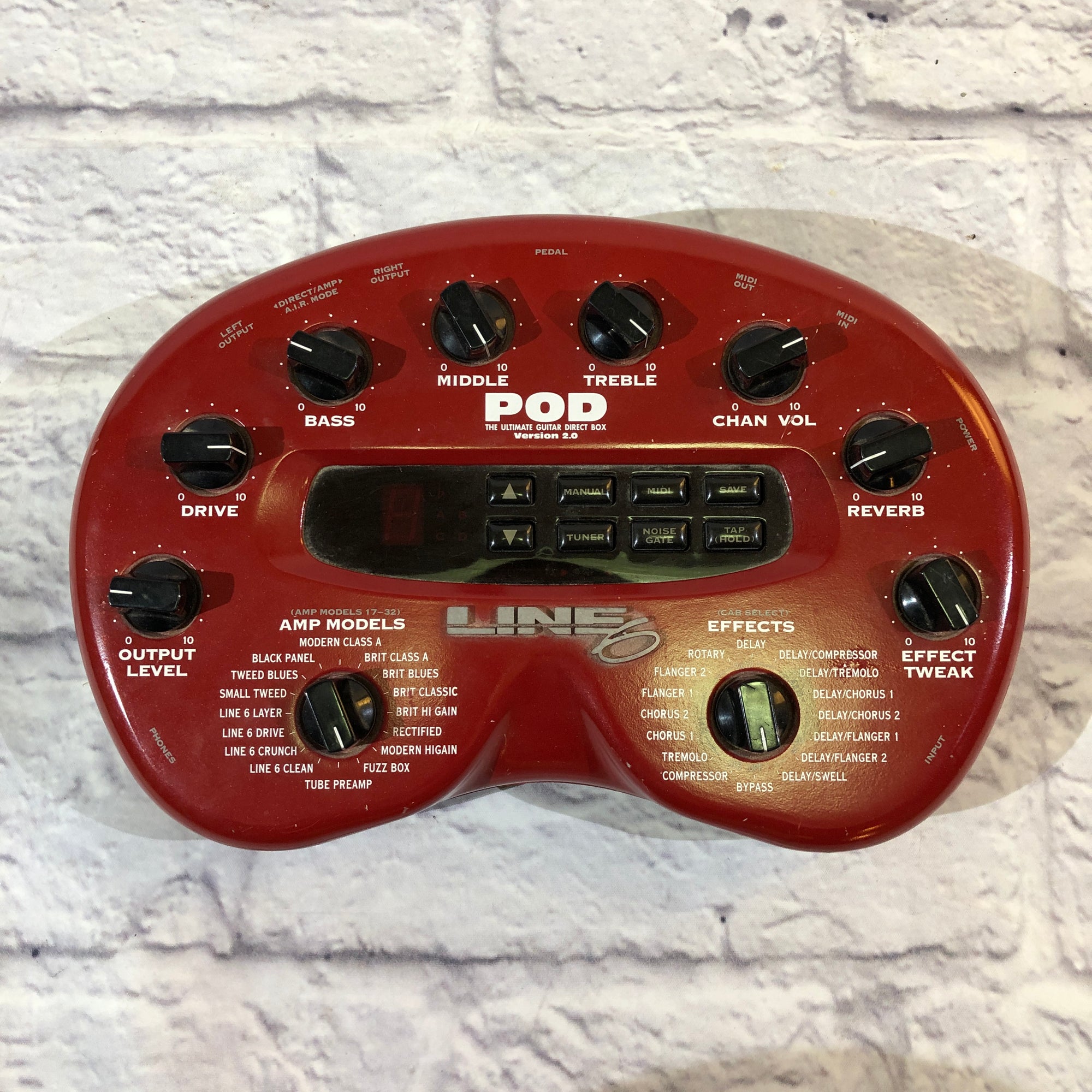 Line 6 Pod 2.0, No Power Supply