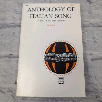 Anthology of Italian Song Book II