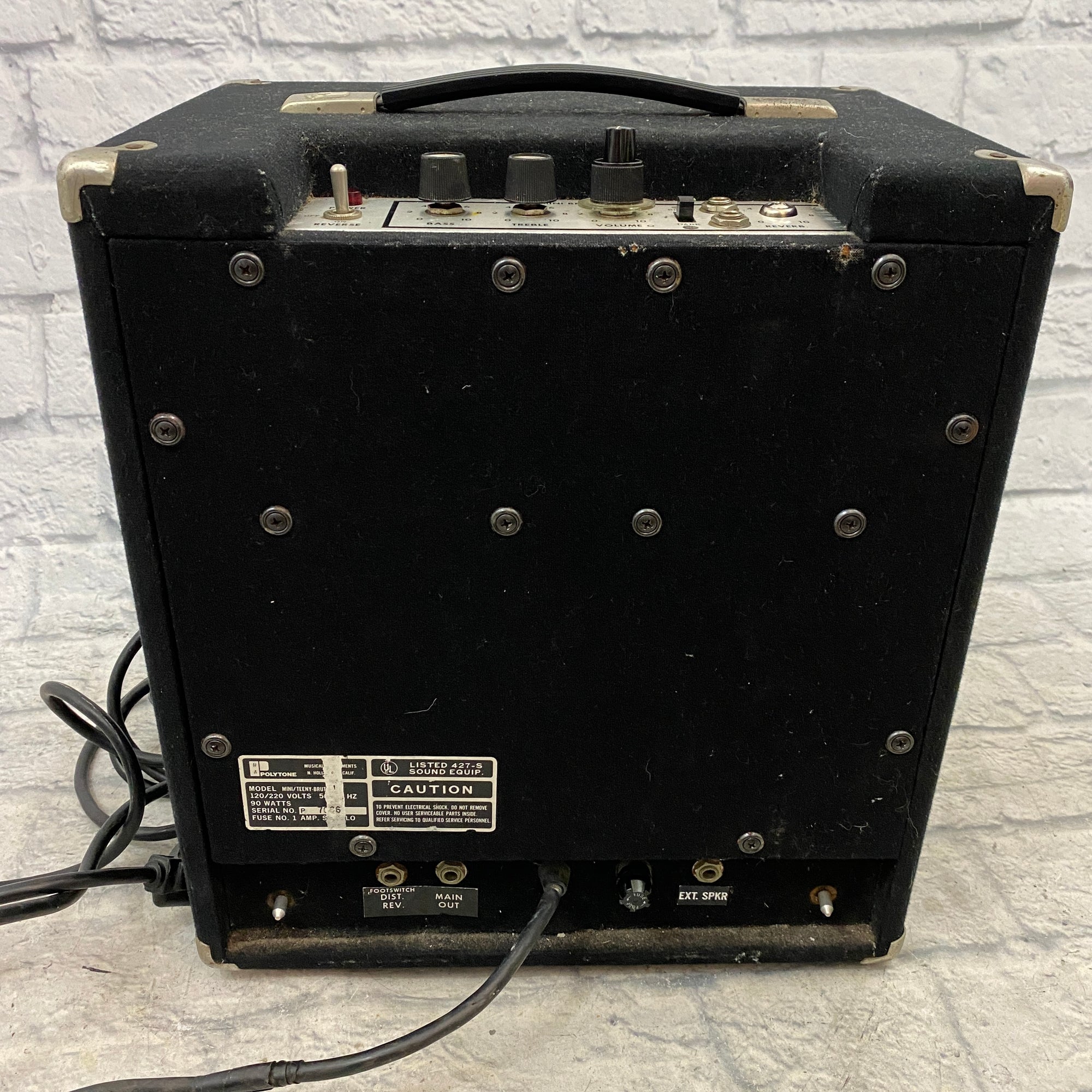 Polytone Mini-Brute II Guitar Combo Amp