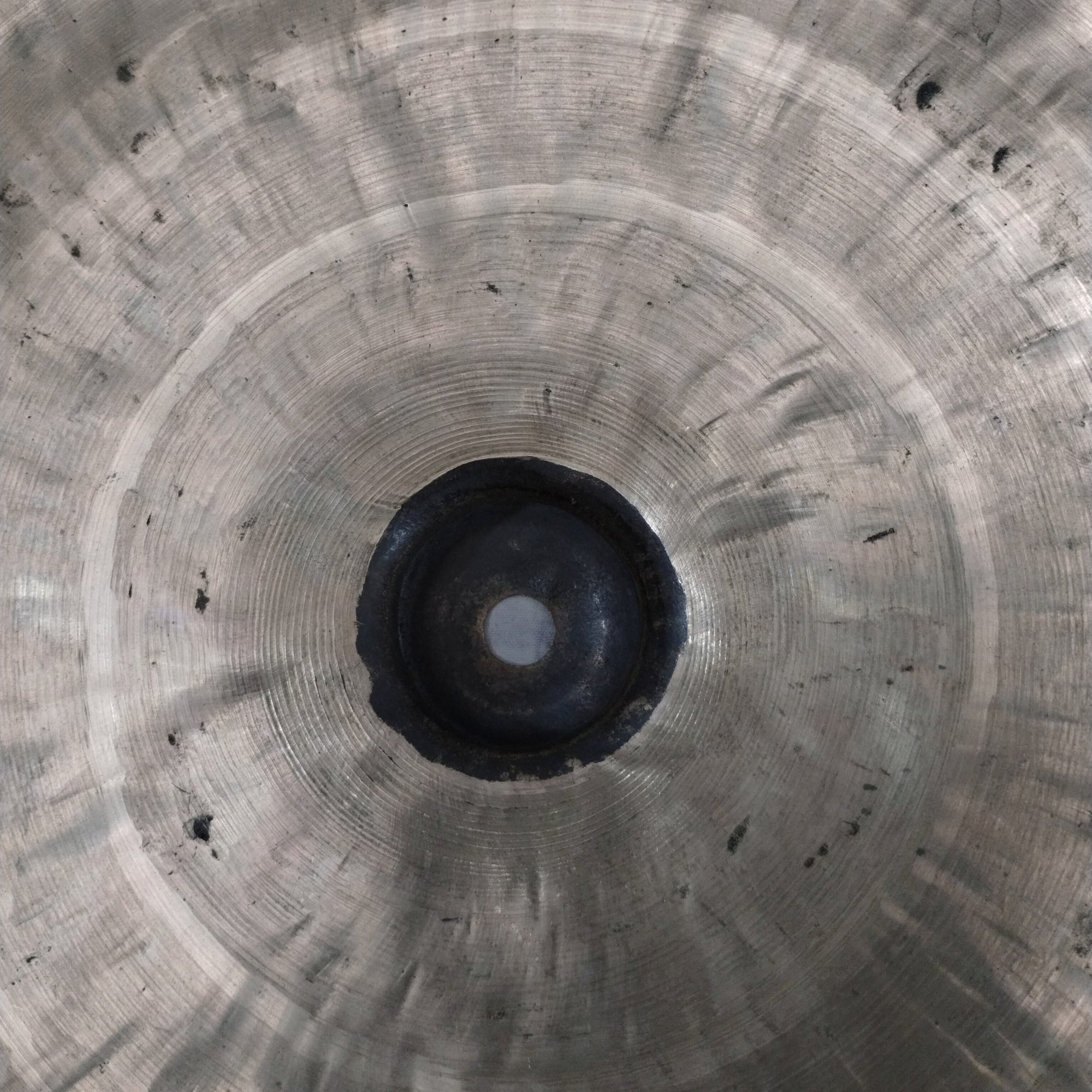 Unknown w/ "Top Bell" Splash Cymbal