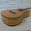 Cordoba 24B Baritone Solid Cedar Top, Spalted Maple Back & Sides Ukulele