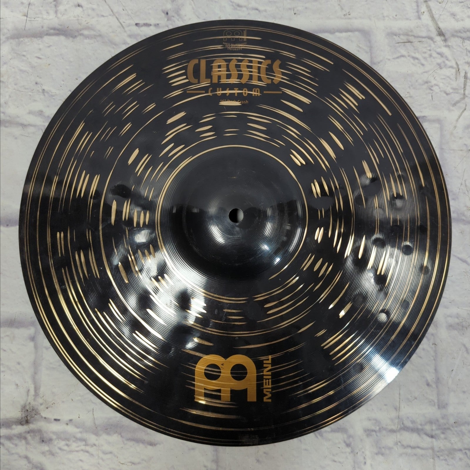 Meinl Classic Custom Dark 16" Crash/Ride Cymbal