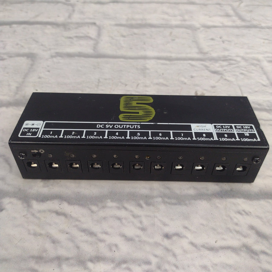 Unknown DC 9v Pedal Power Brick Power Supply