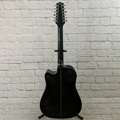 Takamine GD30CE 12 String Acoustic Electric Guitar - Black