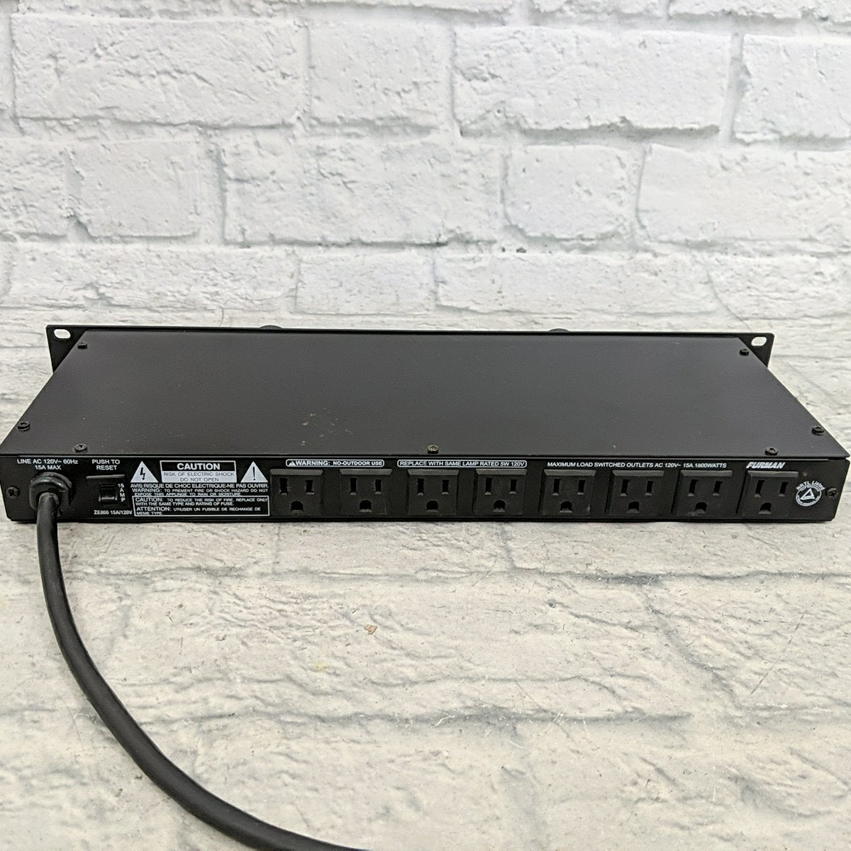 Furman RP8L Power Conditioner Power Conditioner